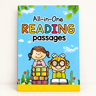 English Reading & Answer Book, All-in-One Reading Passages Reading Comprehension Tracing Practice Book