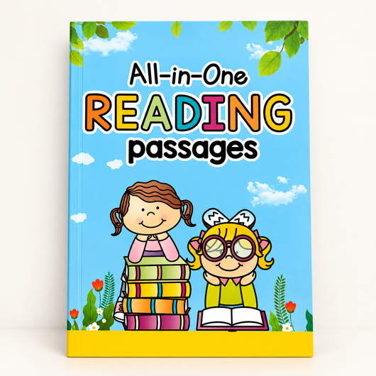 English Reading & Answer Book, All-in-One Reading Passages Reading Comprehension Tracing Practice Book