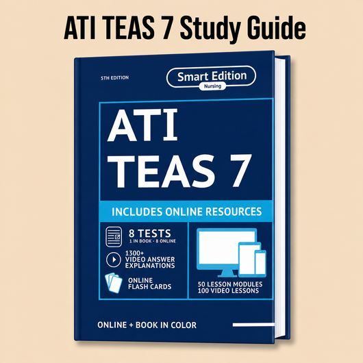 The Visual TEAS 7 Study System - 2026 Edition
