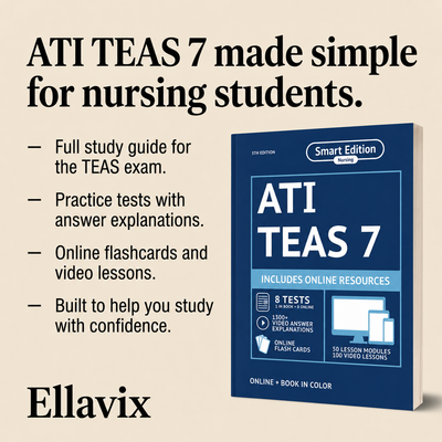 The Visual TEAS 7 Study System - 2026 Edition